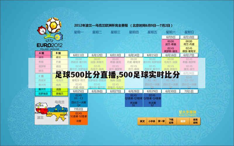 足彩比分直播，500万梦想与完场比分的较量