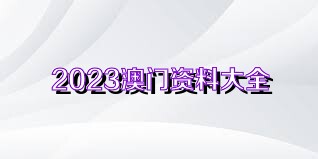 澳门资料大全免费获取指南 2023版